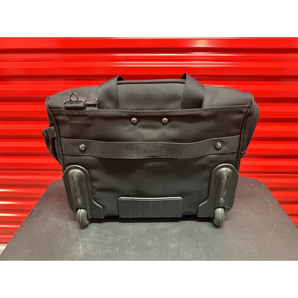 Travelpro Platinum 3 Rolling Briefcase Black Ballistic Nylon Carry On Bag